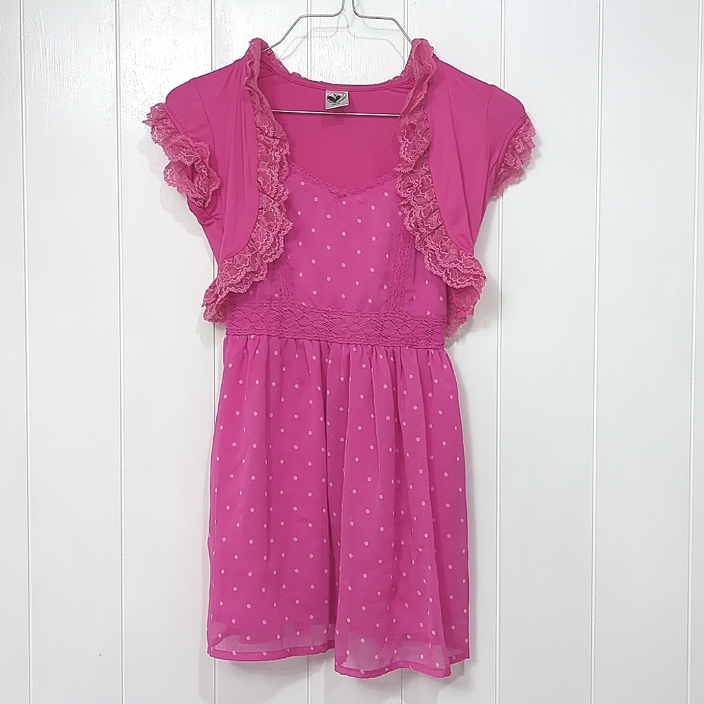 ❤️5/$25  EUC Scooter Brown Dress With Extra Top